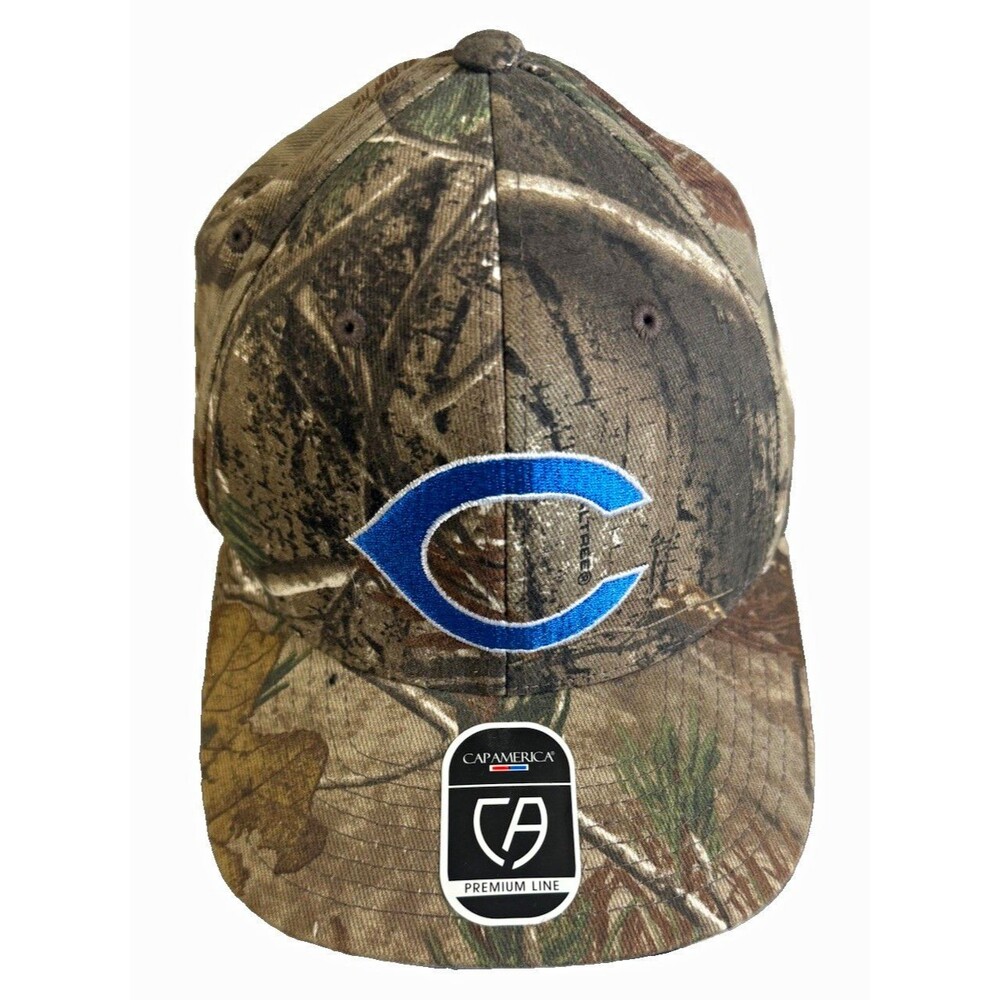 CAPAMERICA Premium Line Cincinnati Reds Camouflage Men’s Baseball Cap One Size
